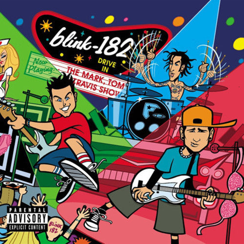 Blink-182 THE MARK, TOM, AND TRAVIS SHOW 180g GATEFOLD New Sealed Vinyl 2LP
