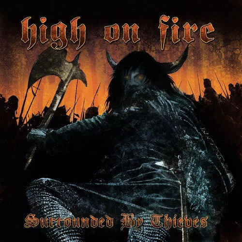 High On Fire SURROUNDED BY THIEVES New Limited Blue/Black Colored Vinyl 2 LP