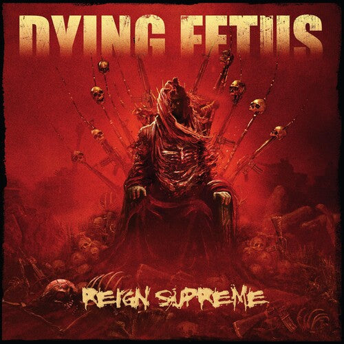 Dying Fetus REIGN SUPREME New Limited Cloudy Red Colored Vinyl Record LP