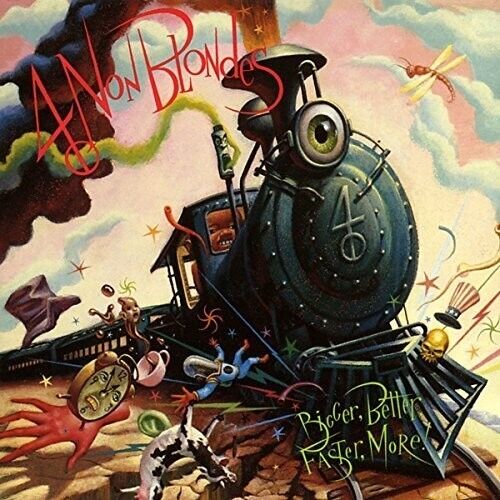 4 Non Blondes BIGGER, BETTER, FASTER, MORE New Sealed Black Vinyl Record LP