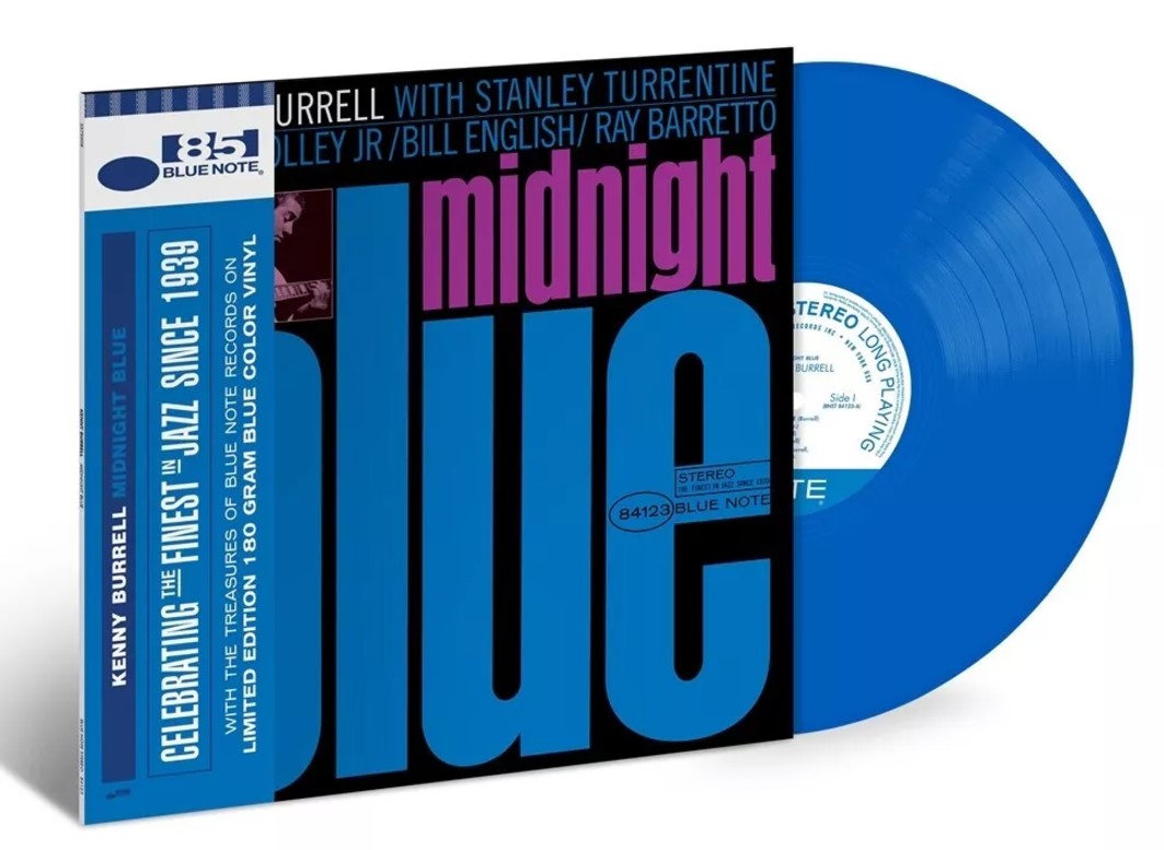 Kenny Burrell MIDNIGHT BLUE (1000144801) 180g New Limited Blue Colored Vinyl LP