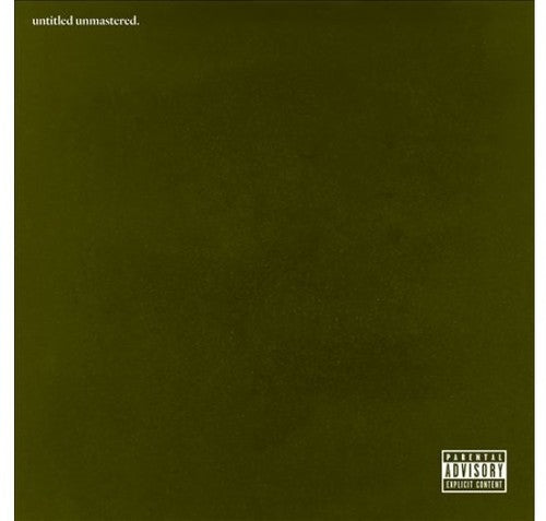 Kendrick Lamar UNTITLED UNMASTERED. New Sealed Black Vinyl Record LP