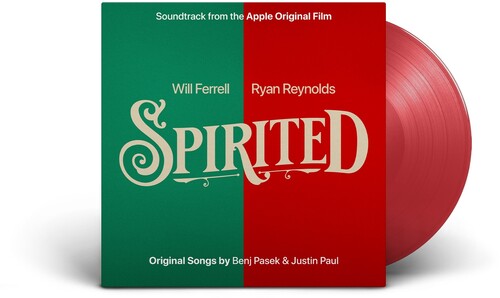 Spirited APPLE FILM SOUNDTRACK Will Ferrell/Ryan Reynolds NEW COLORED VINYL LP