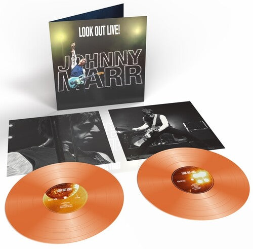 Johnny Marr LOOK OUT LIVE! Limited RSD 2025 New Sealed Orange Colored Vinyl 2 LP