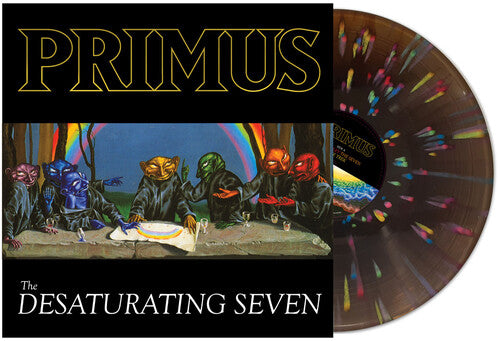 Primus THE DESATURATING SEVEN New Limited Midnight Rainbow Colored Vinyl LP