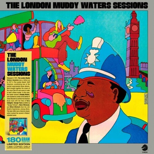 Muddy Waters LONDON MUDDY WATERS SESSIONS 180g LIMITED New Black Vinyl LP