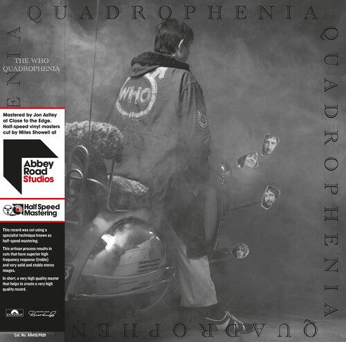 The Who QUADROPHENIA 180g HALF SPEED MASTERED New Sealed Black Vinyl Record 2 LP