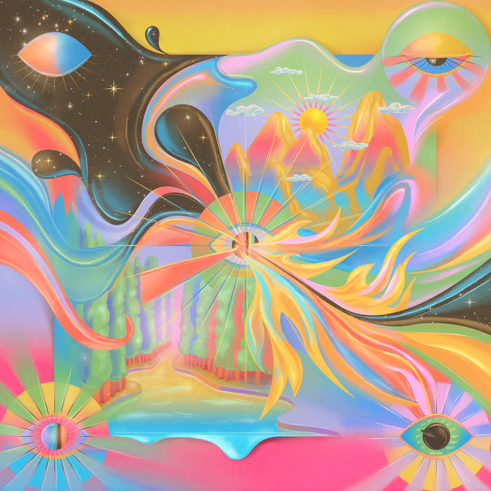 LP Giobbi LIGHT PLACES 140g LIMITED New Light Blue Colored Vinyl Record LP