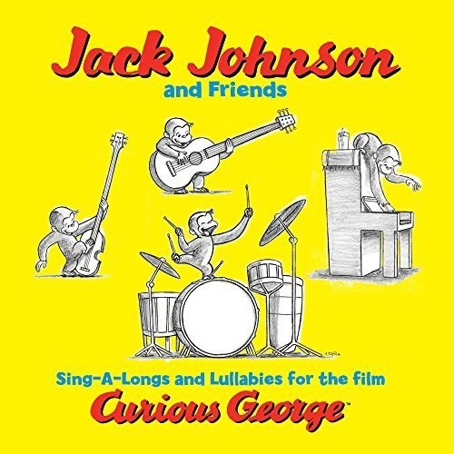 Jack Johnson SING-A-LONGS & LULLABIES FOR CURIOUS GEORGE New Sealed Vinyl 2 LP