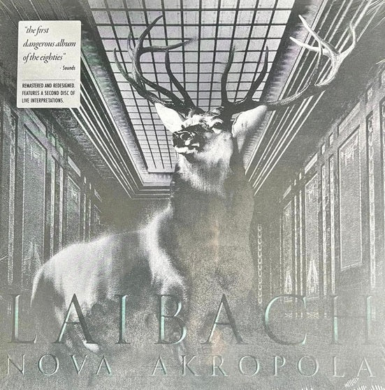 Laibach NOVA AKROPOLA RSD 2023 New Sealed BLACK & SILVER VINYL 2 LP