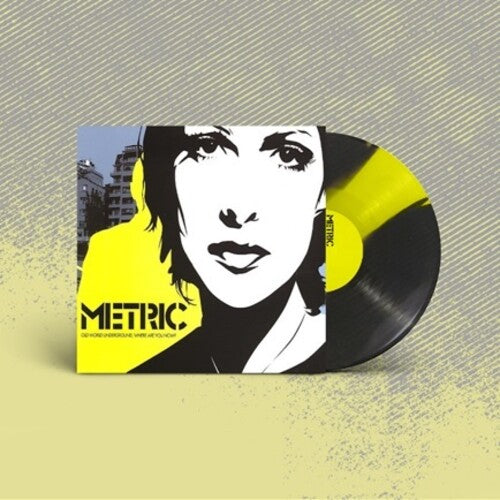 Metric OLD WORLD UNDERGROUND, WHERE ARE YOU NOW? Limited Edition NEW YELLOW & BLACK COLORED VINYL LP