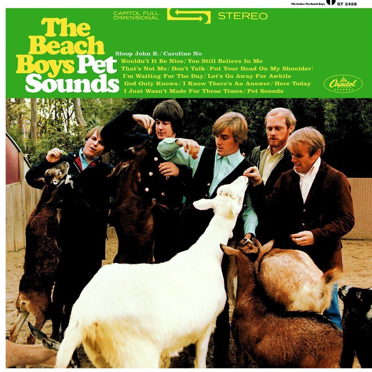 The Beach Boys PET SOUNDS (US, STEREO B0024729-01) 180g REMASTERED New Vinyl LP