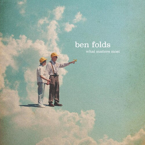 Ben Folds WHAT MATTERS MOST (AUTOGRAPHED) New Sealed Blue Colored Vinyl Record LP