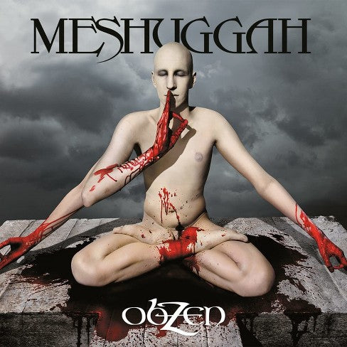 Meshuggah OBZEN New Sealed Blue Splatter Colored Vinyl Record 2 LP