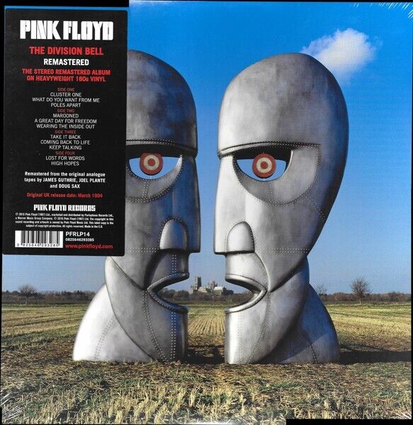 Pink Floyd THE DIVISION BELL 180g GATEFOLD Remastered NEW VINYL RECORD 2 LP