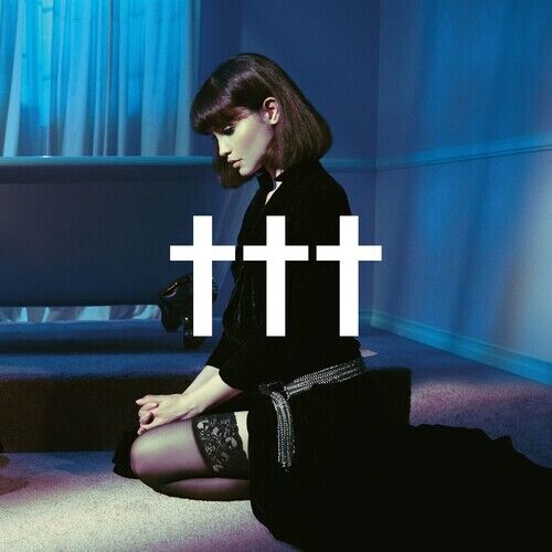 †††(Crosses) GOODNIGHT, GOD BLESS, I LOVE U, DELETE. New Black Ice Vinyl 2 LP