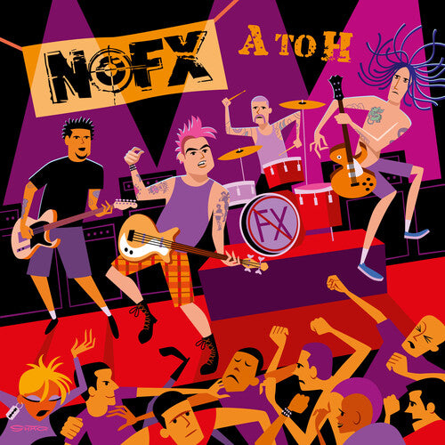 Nofx A TO H New Sealed Black Vinyl Record LP