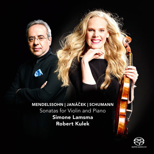 Felix Mendelssohn/Simone Lamsma SONATAS FOR VIOLIN AND PIANO New Sealed SA CD