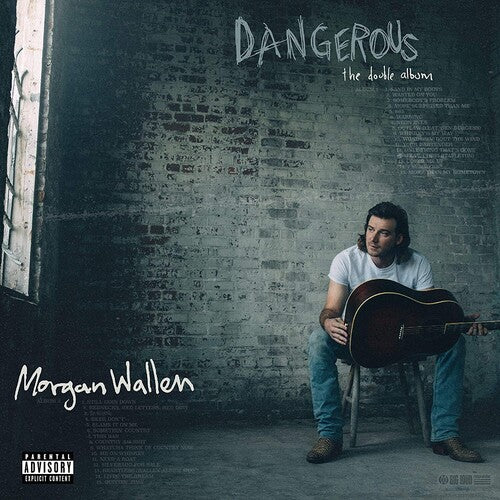 Morgan Wallen DANGEROUS: THE DOUBLE ALBUM New Sealed Black Vinyl Record 3 LP