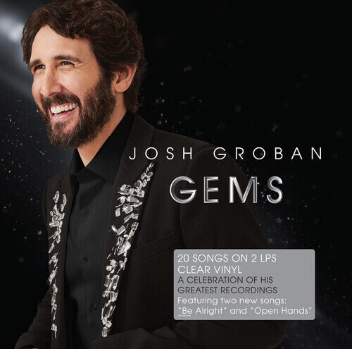 Josh Groban GEMS Best Of 19 Essential Songs NEW SEALED BLACK VINYL RECORD 2 LP
