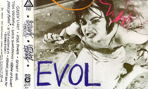 Sonic Youth EVOL New Sealed Blue Colored Cassette Tape
