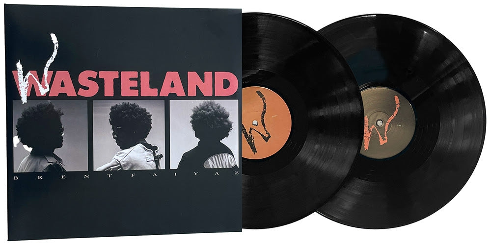 Brent Faiyaz WASTELAND New Sealed Black Vinyl Record 2 LP