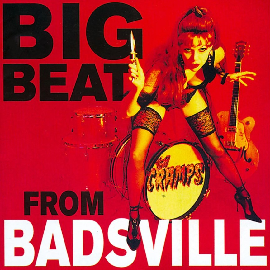 The Cramps BIG BEAT FROM BADSVILLE (CLEAR) New Limited Edition Vinyl LP