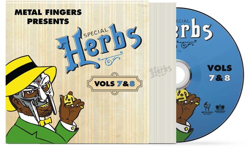 MF Doom METAL FINGERS PRESENTS: SPECIAL HERBS VOL. 7 & 8 New Sealed CD