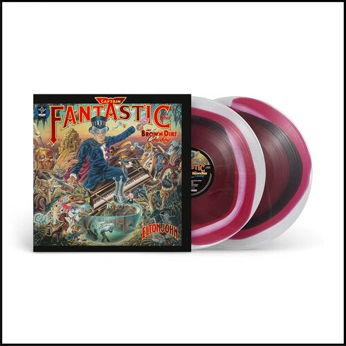 Elton John CAPTAIN FANTASTIC & THE BROWN DIRT COWBOY New Colored Vinyl 2 LP