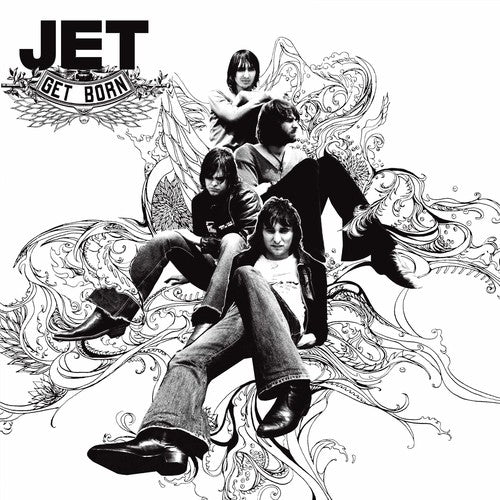 Jet GET BORN 180g LIMITED EDITION New Sealed Black Vinyl Record LP