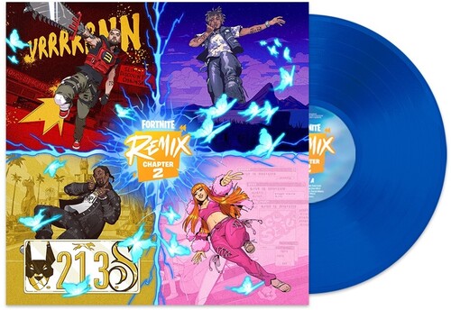 Eminem/Snoop Dogg/Ice Spice/Juice Wrld FORTNITE REMIX CHAPTER 2 Colored Vinyl LP