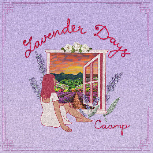 Caamp LAVENDER DAYS Limited Edition NEW BABY PINK COLORED VINYL RECORD LP