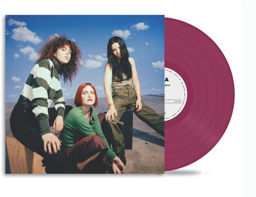 Muna SAVES THE WORLD (RASPBERRY) New Sealed Limited Colored Vinyl Record LP