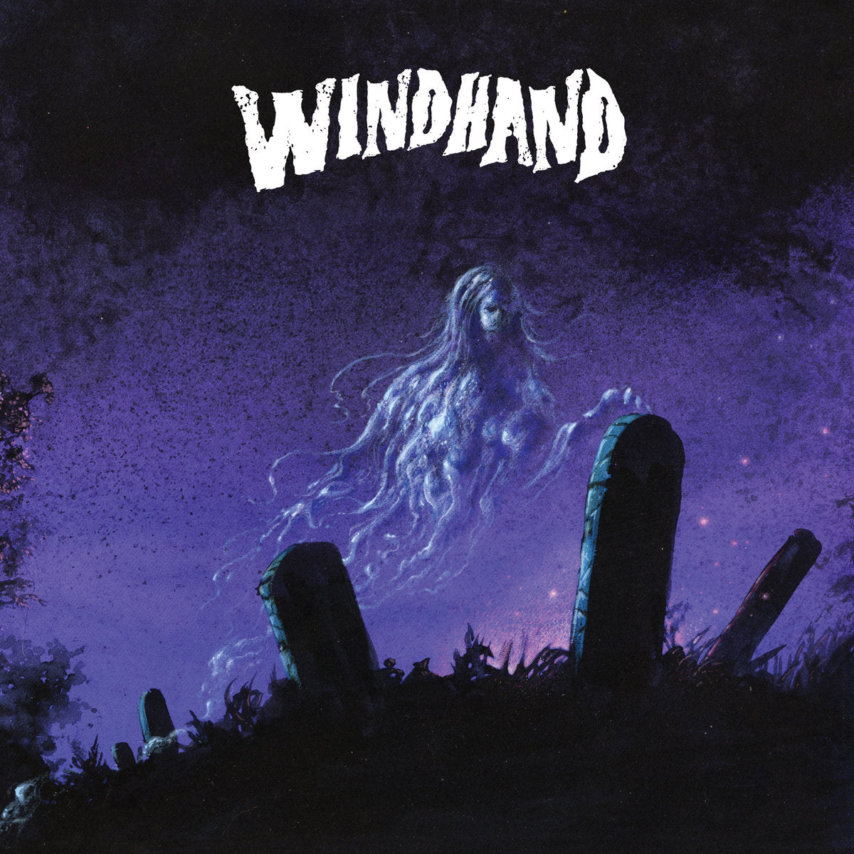 Windhand SELF TITLED New Sea Blue/White Merge Galaxy Colored Vinyl LP