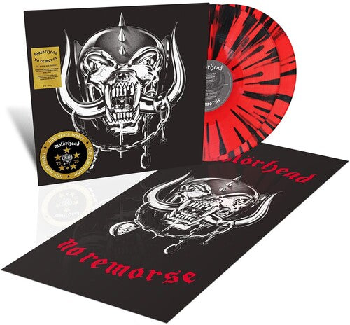 Motorhead NO REMORSE Limited Edition NEW RED/BLACK SPLATTER COLORED VINYL 2 LP