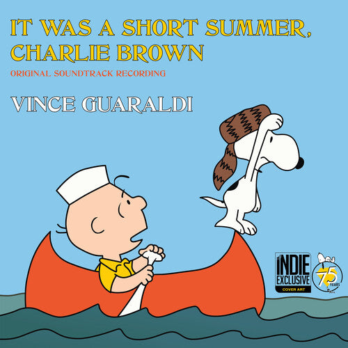 Vince Guaraldi IT WAS A SHORT SUMMER, CHARLIE BROWN (ALT COVER) New Sealed CD
