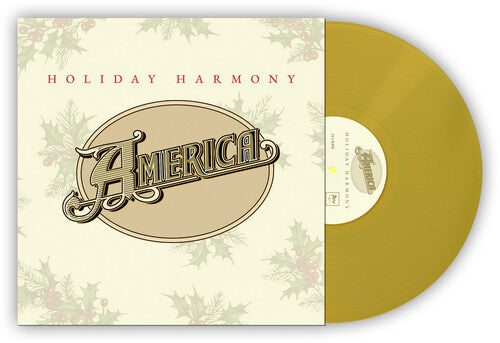 America HOLIDAY HARMONY Christmas Music Songs NEW LIMITED GOLD COLORED VINYL LP