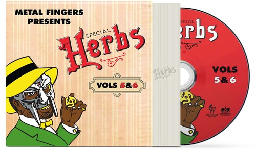 MF Doom METAL FINGERS PRESENTS: SPECIAL HERBS VOL. 5 & 6 New Sealed CD