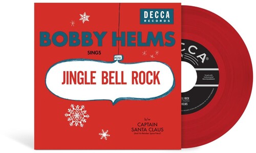 Bobby Helms JINGLE BELL ROCK New Limited Red Colored Vinyl 7" Single
