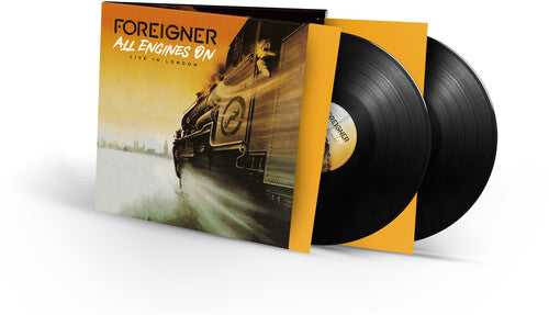Foreigner ALL ENGINES ON - LIVE IN LONDON New Sealed Black Vinyl Record 2 LP