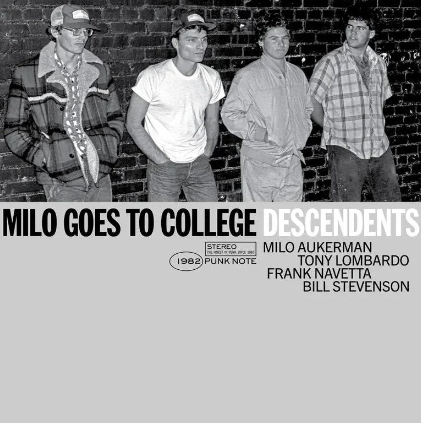 Descendents MILO GOES TO COLLEGE (PUNK NOTE EDITION) New Black Vinyl Record LP