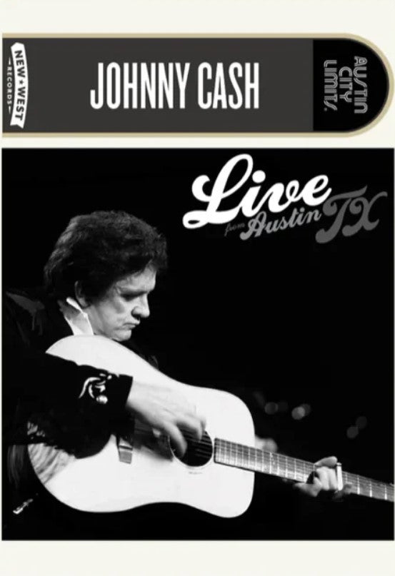Johnny Cash LIVE FROM AUSTIN, TX New Sealed Cassette Tape