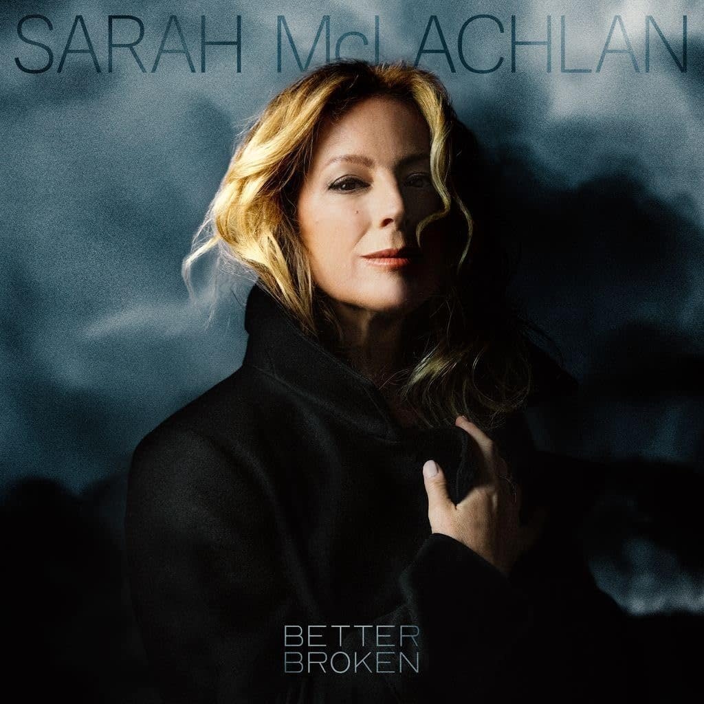 Sarah McLachlan BETTER BROKEN New Sealed Sea Blue Colored Vinyl Record LP