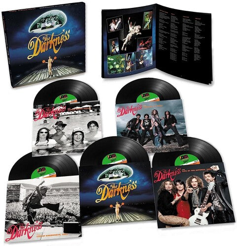 The Darkness PERMISSION TO LAND… AGAIN New Limited Black Vinyl 5 LP Box Set