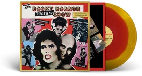 Rocky Horror Picture Show ORIGINAL CAST New Limited Red/Gold Colored Vinyl LP