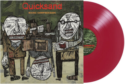 Quicksand MANIC COMPRESSION Remastered NEW LIMITED EDITION RED COLORED VINYL LP