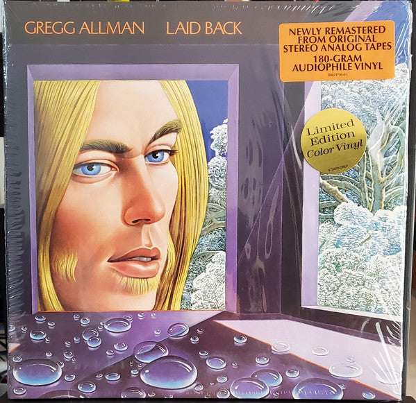 Gregg Allman LAID BACK New Sealed PURPLE/WHITE VINYL LP