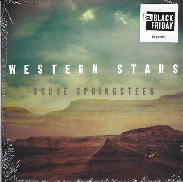 Bruce Springsteen WESTERN STARS New Sealed RSDBF Blue Vinyl 7"