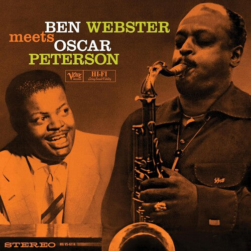 Ben Webster MEETS OSCAR PETER 180g LIMITED Verve Acoustic Sounds NEW VINYL LP