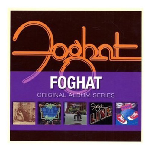 Foghat ORIGINAL ALBUM SERIES Fool For The City S/T Live ENERGIZED New 5 CD